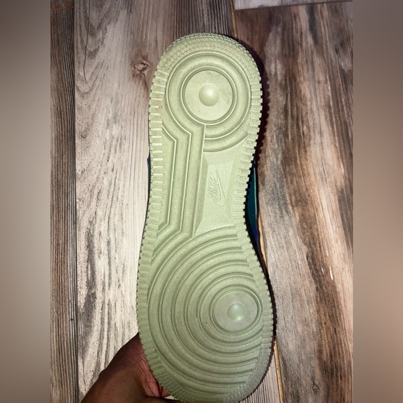 NIKE “ NikeID “Air Force 1 ‘07 (Black/Multi-Color) Shoes - Picture 5 of 9